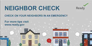 Ready - If you are able to, check on your neighbors after... | Facebook